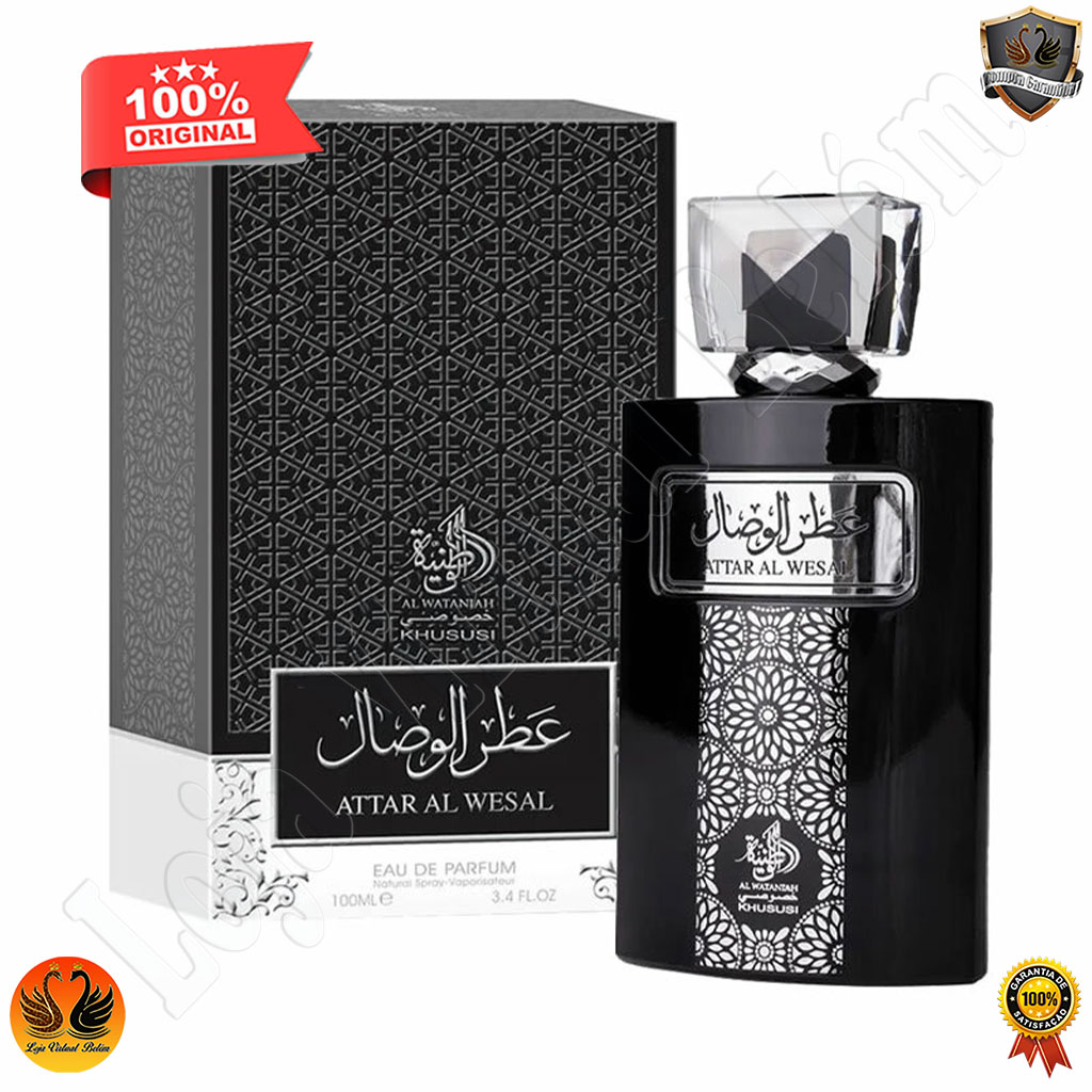 AL WATANIAH ATTAR AL WESAL メンズ香水 100ml Perfume Árabe Al Wataniah Attar Al Wesal Eau de Parfum Masculino