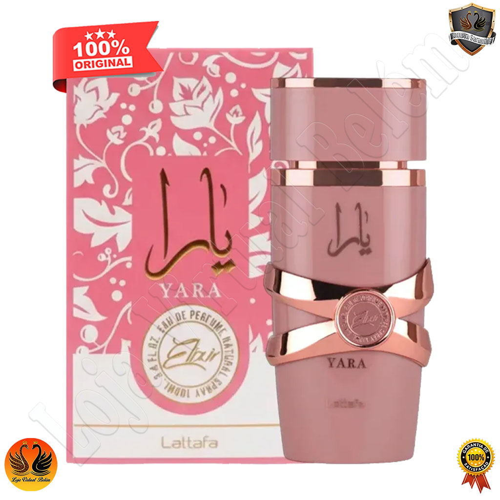 Lattafa Yara Elixir Feminino 100ml | Perfume Árabe - lojavirtualbelem