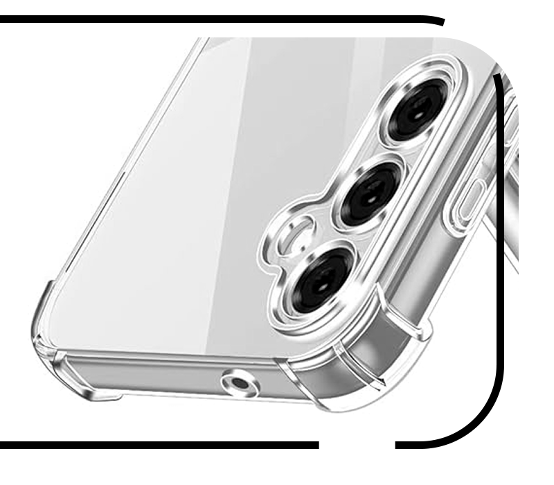 Capinha Samsung Galaxy A30S Silicone Transparente TPU Premium com Proteção de Câmera