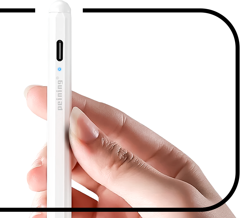 Caneta Touch Screen Ponta Fina Stylus Activa Peining Desenho Celular, Tablet ou iPads