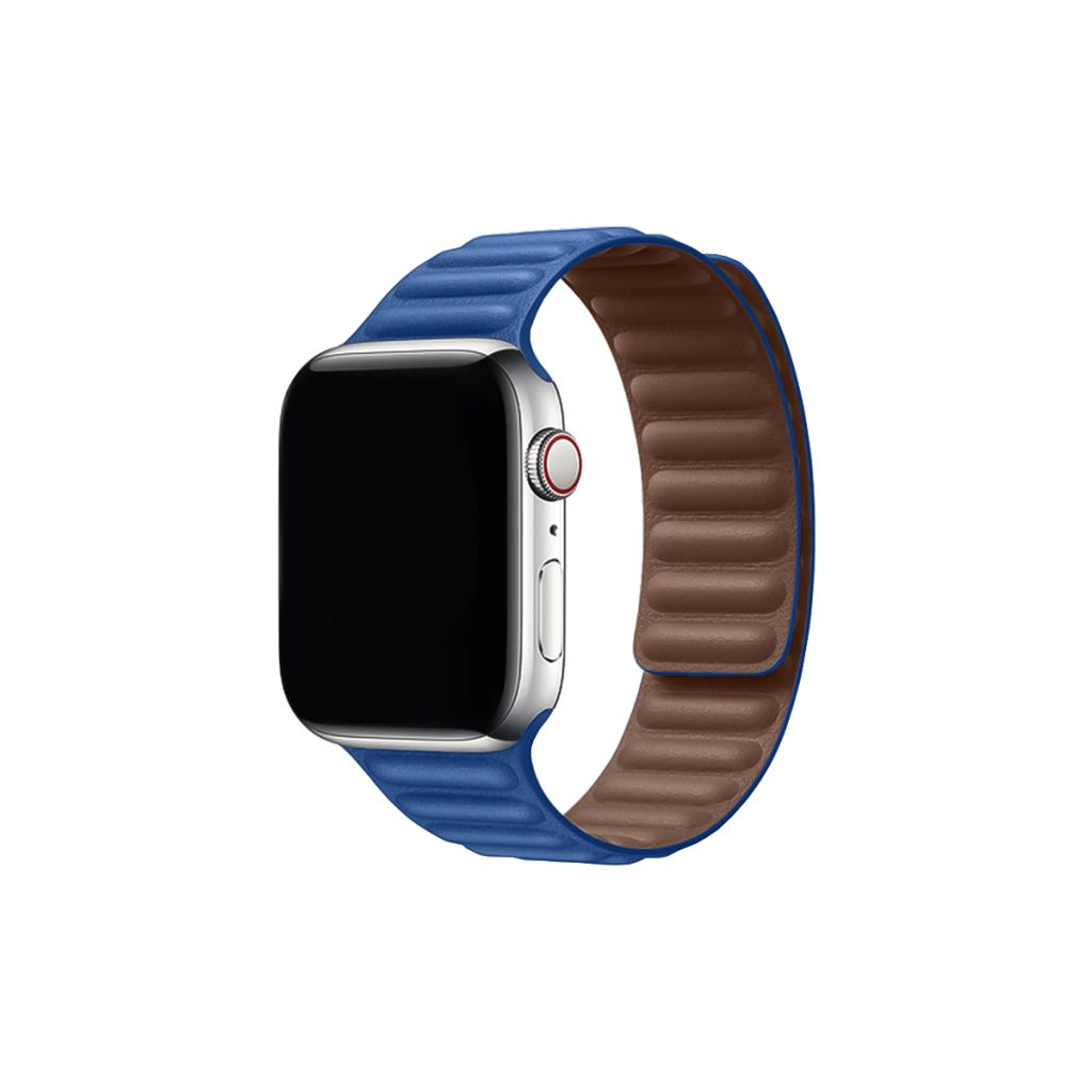 Pulseira Elos Couro Premium para Apple Watch com Fecho Magnético