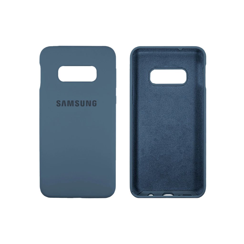 Capinha Compatível Galaxy S10E Silicone Aveludado Diversas Cores