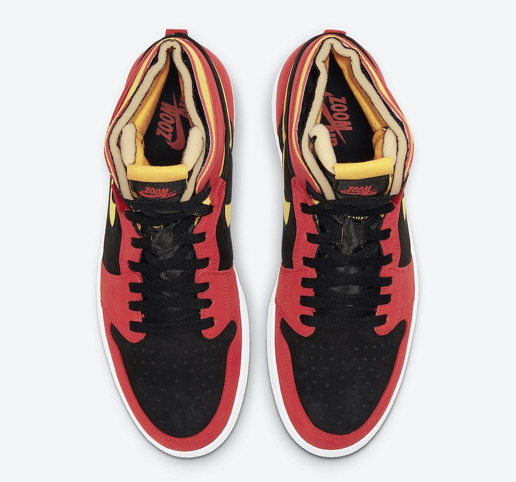 Jordan zoom black and hot sale red