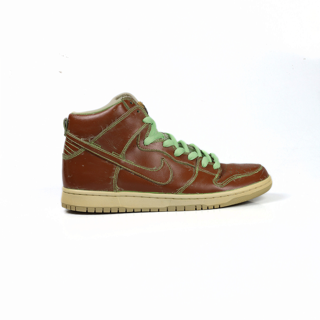 NIKE SB Dunk High Statue Of Liberty DESCASCADO USADO Pineapple Co. 100 Autentico Itens Exclusivos e Limitados