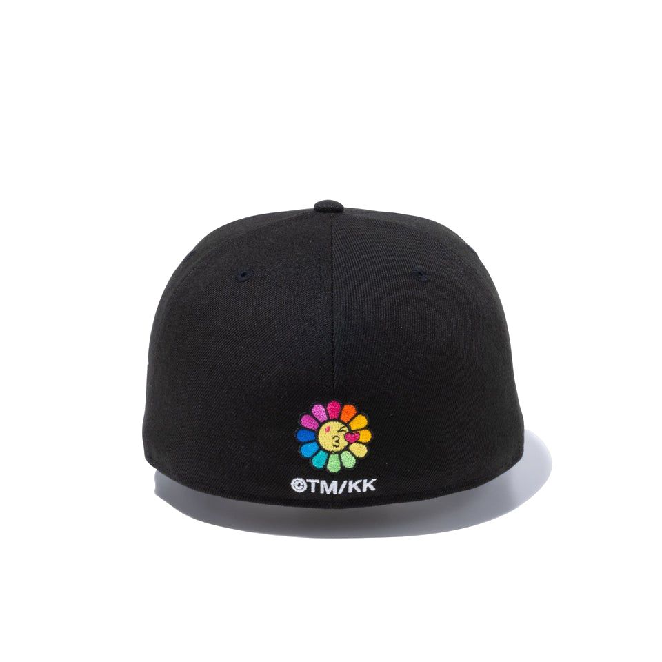 New Era x Takashi Murakami Flower Flag 59Fifty Fitted Hat Black