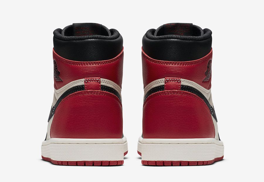 Jordan 1 bred toe cheap 2018