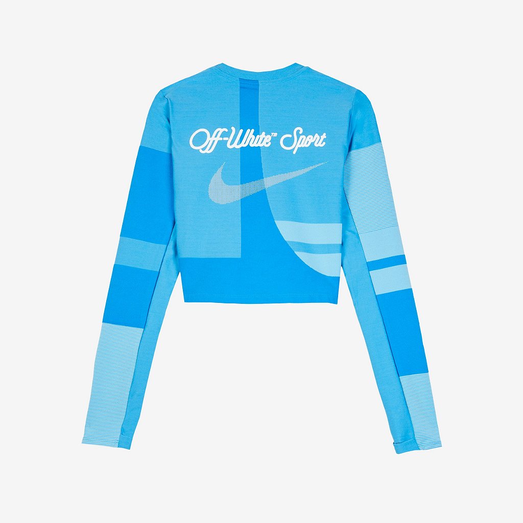 Blue nike easy sales run top