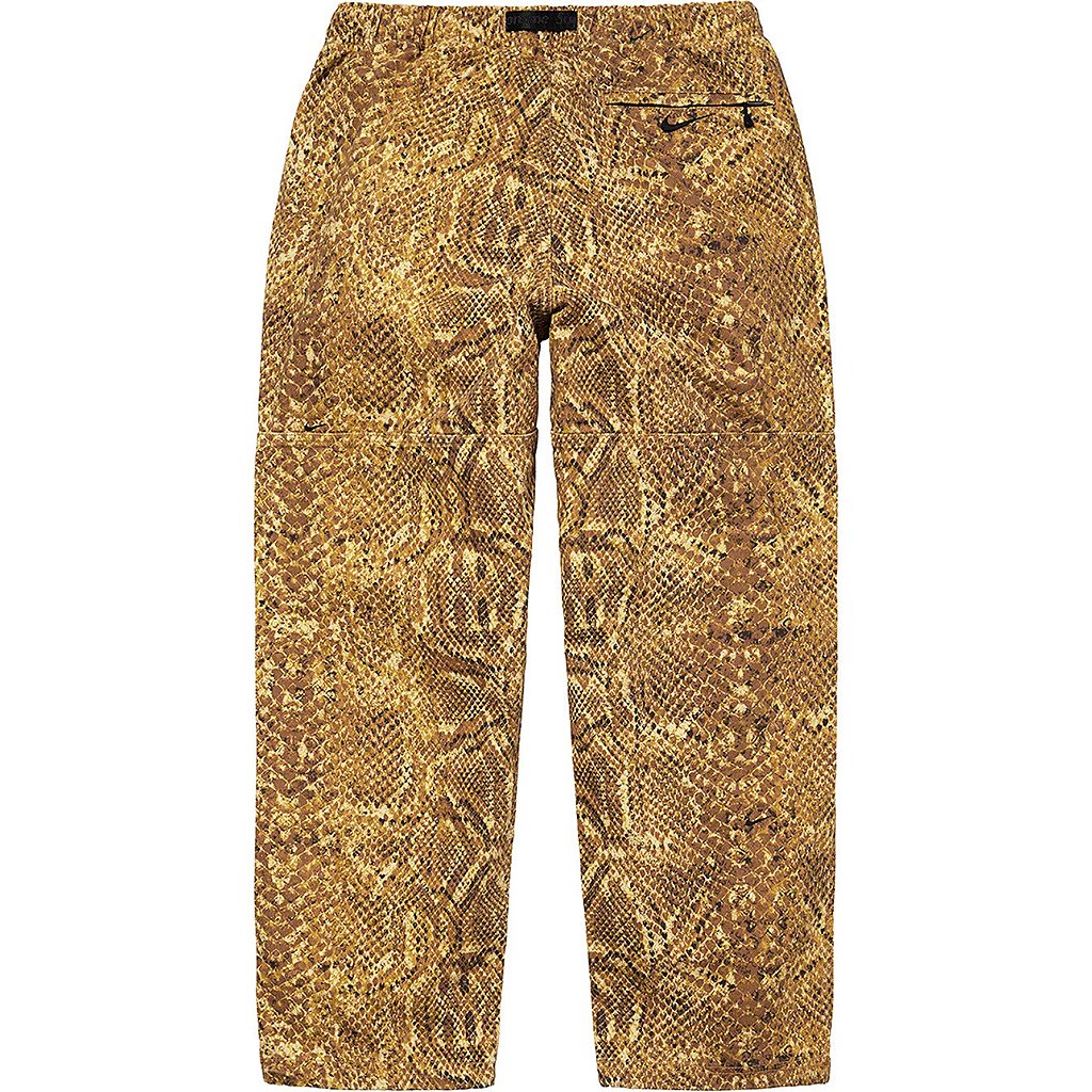 SUPREME x NIKE - Calça Jeans ACG Belted "Snakeskin" -NOVO- - Pineapple Co.  | 100% Autentico | Itens Exclusivos e Limitados.