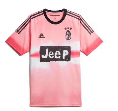 ADIDAS X PHARREL WILLIAMS - Camiseta Jersey Juventus Human Race "Rosa/Preto"  -NOVO- - Pineapple Co. | 100% Autentico | Itens Exclusivos e Limitados.