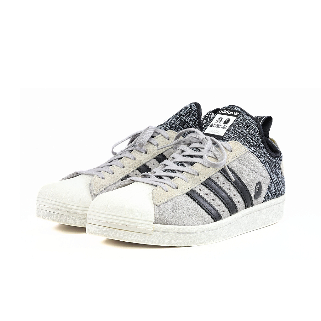 ADIDAS x BAPE x NEIGHBOORHOOD - Superstar Boost "Black/White" -USADO- -  Pineapple Co. | 100% Autentico | Itens Exclusivos e Limitados.