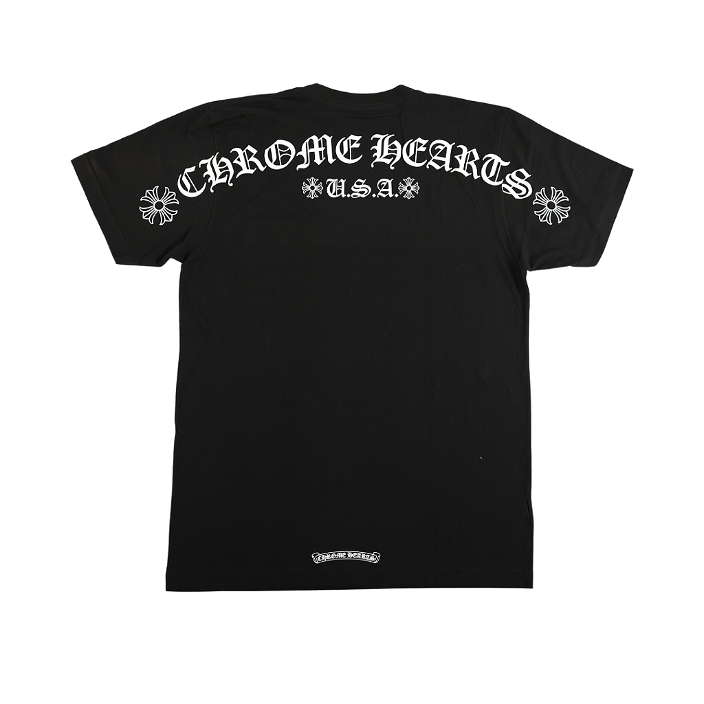 CHROME HEARTS - Camiseta Matty Boy Shoulder Logo 