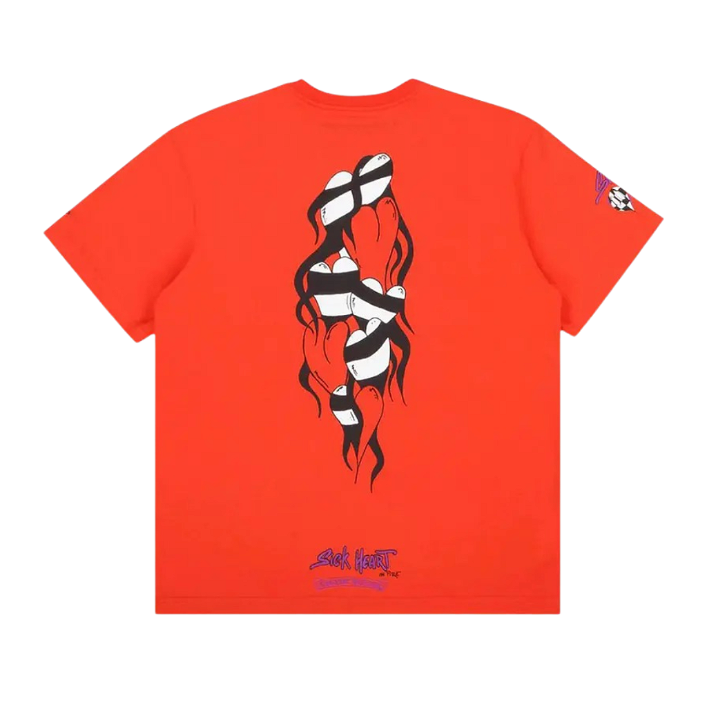 CHROME HEARTS - Camiseta Sick Heart 