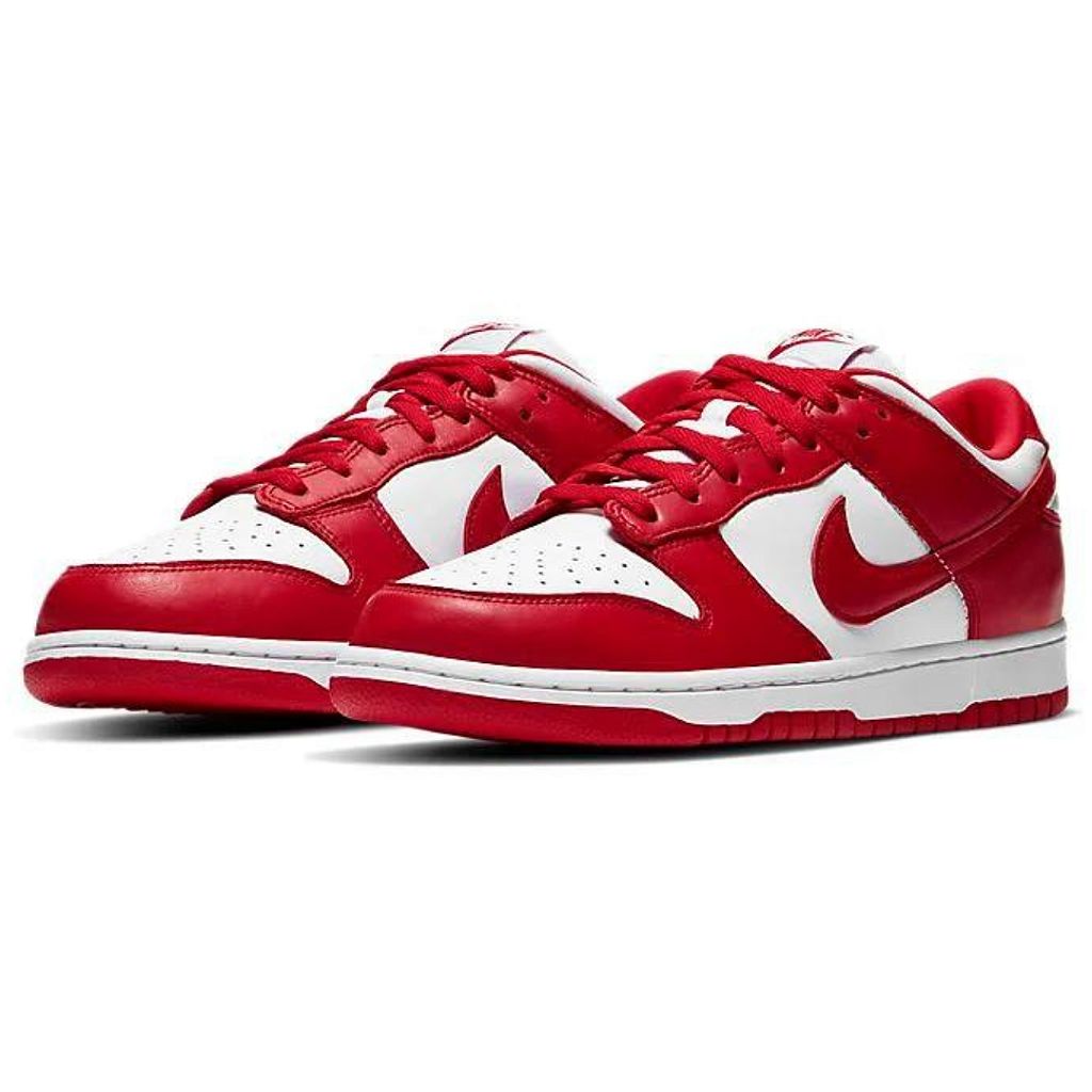 Red nike hot sale sb dunk low