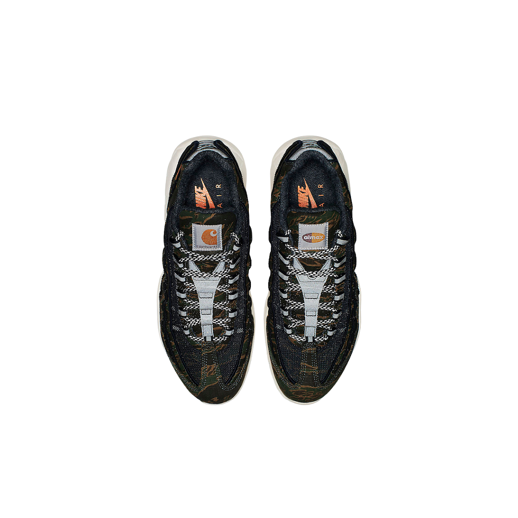 靴 Nike Air Max 95 WIP ナイキ エア マックス 95 カーハート WIP 'Black Sail and Total