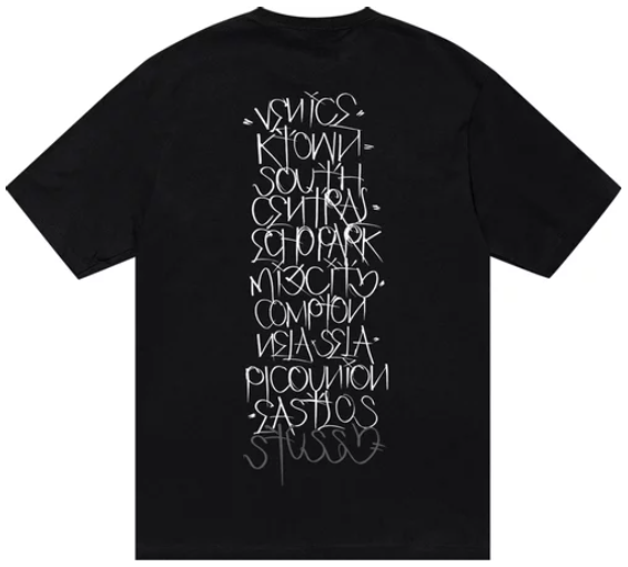 STUSSY x BORN x RAISED - Camiseta Handstyles 