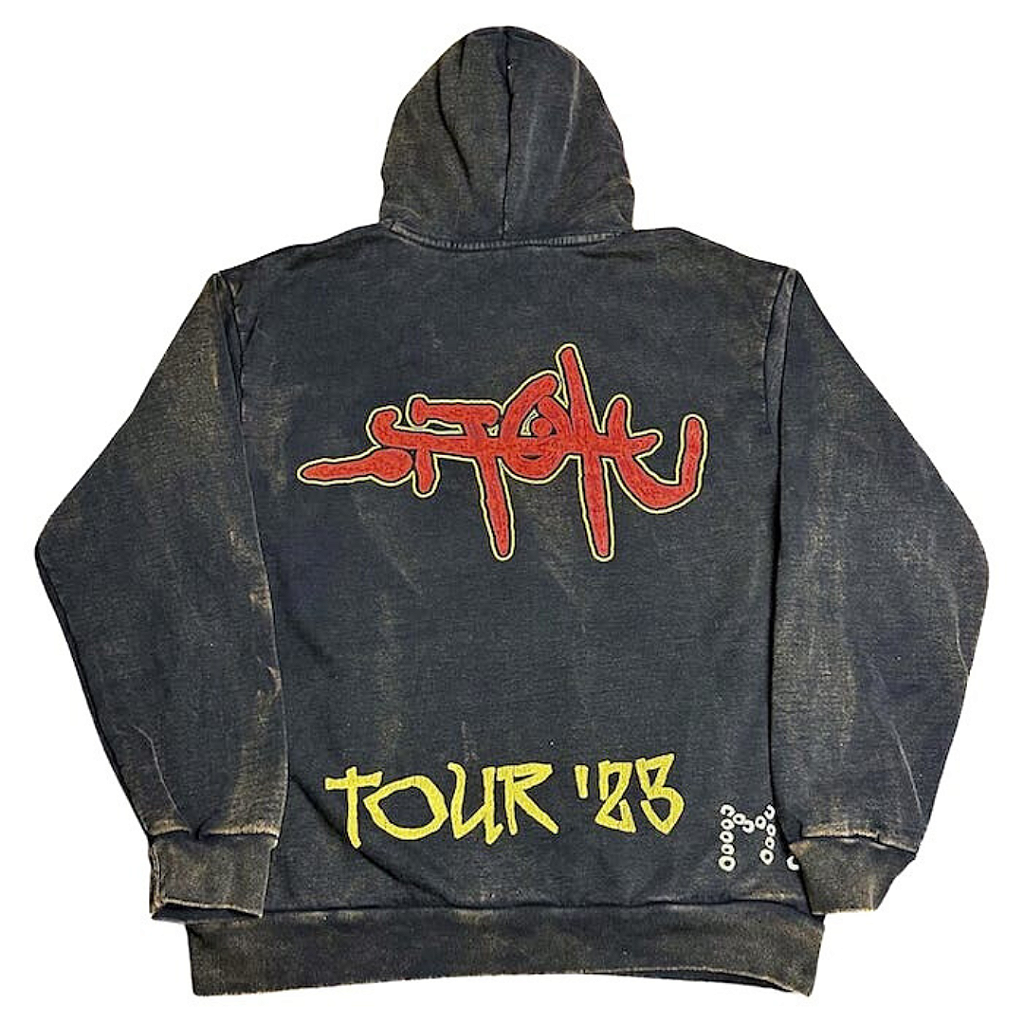 travis scottライブグッズ ワッフルロンT Mサイズ TRAVIS SCOTT - Moletom Utopia Circus Maximus Tour 2023 