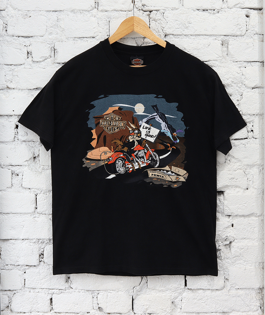 HARLEY DAVIDSON - Camiseta Looney Toones Show Charleston 2000