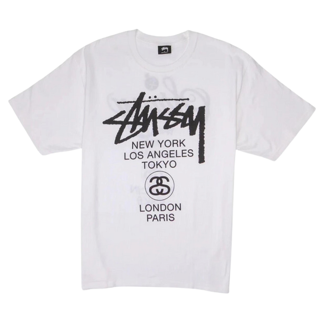 STUSSY - Camiseta World Tour 