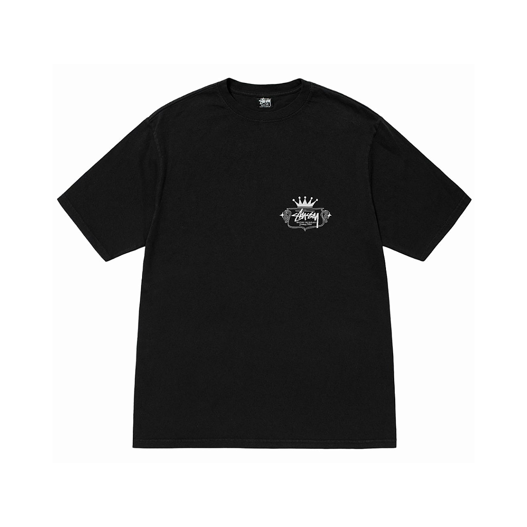 STUSSY - Camiseta Built To Last Pigment Dyed 
