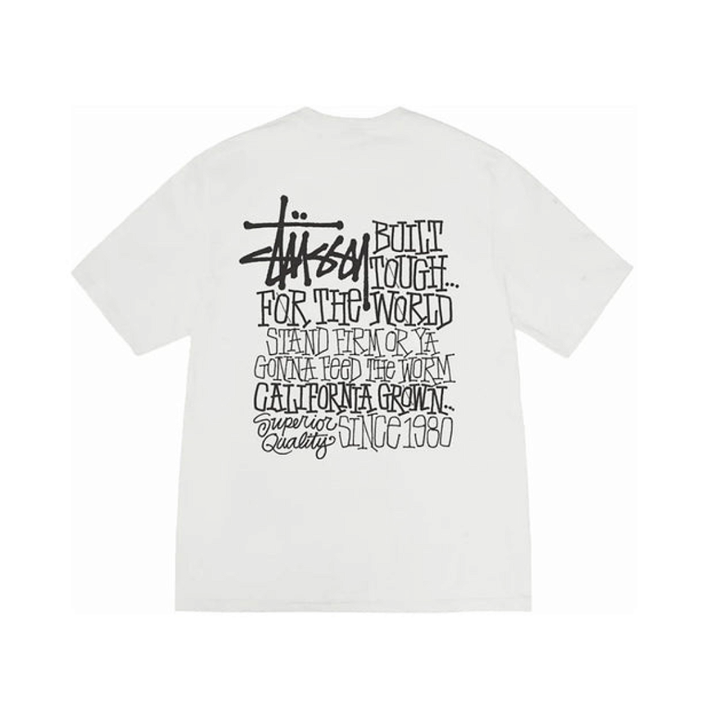 STUSSY - Camiseta California Grown Pigment Dyed 