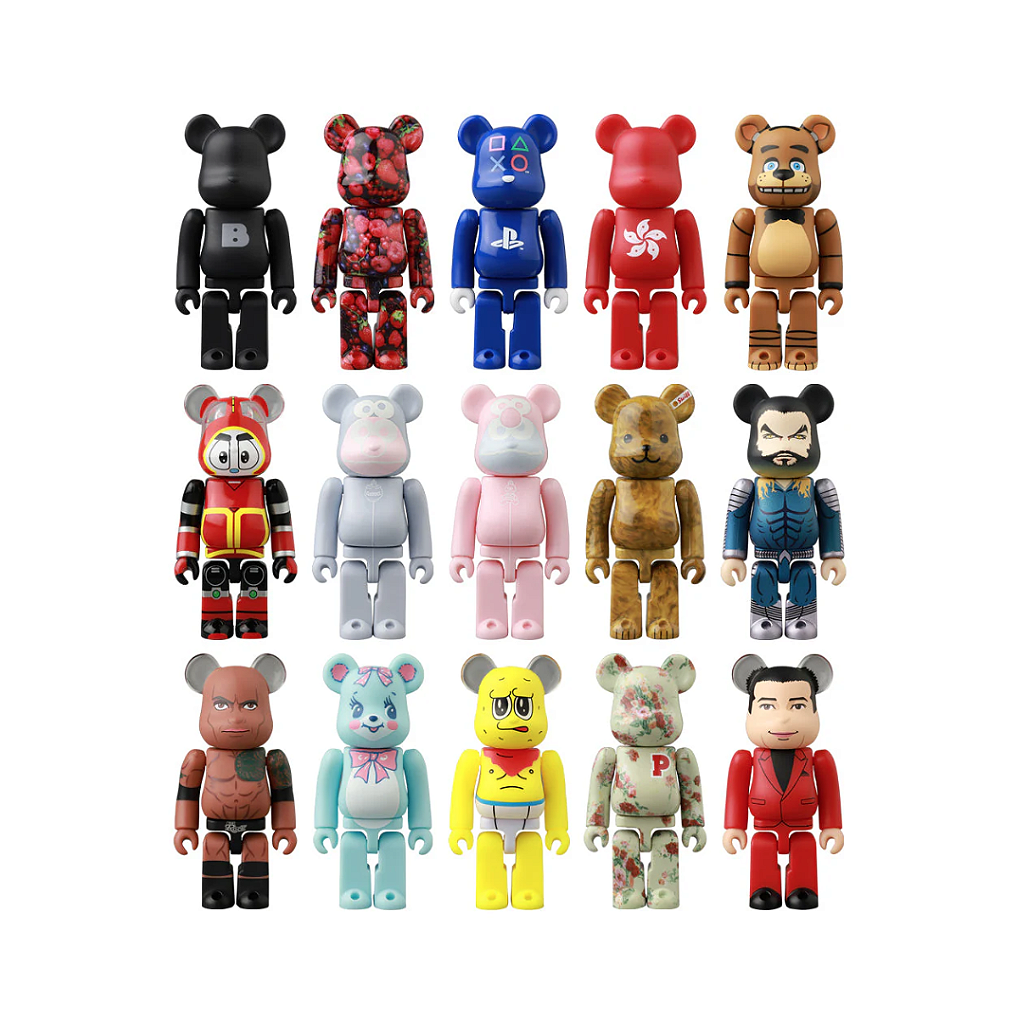 MEDICOM TOY - Boneco Bearbrick 100% Series 48 Blind Box -NOVO