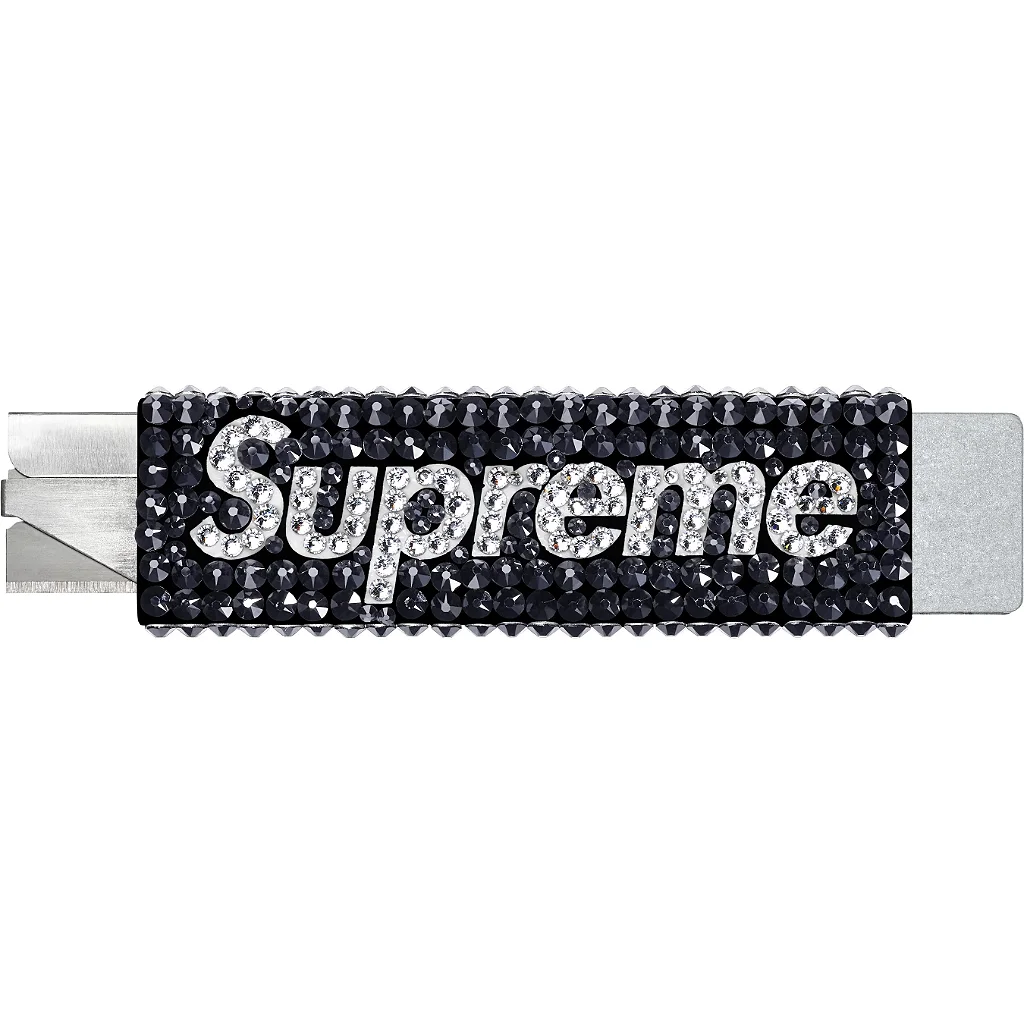 SUPREME x SWAROVSKI - Estilete Crystal Box Logo Cutter SUPREME x SWAROVSKI - Estilete Crystal Box Logo Cutter
