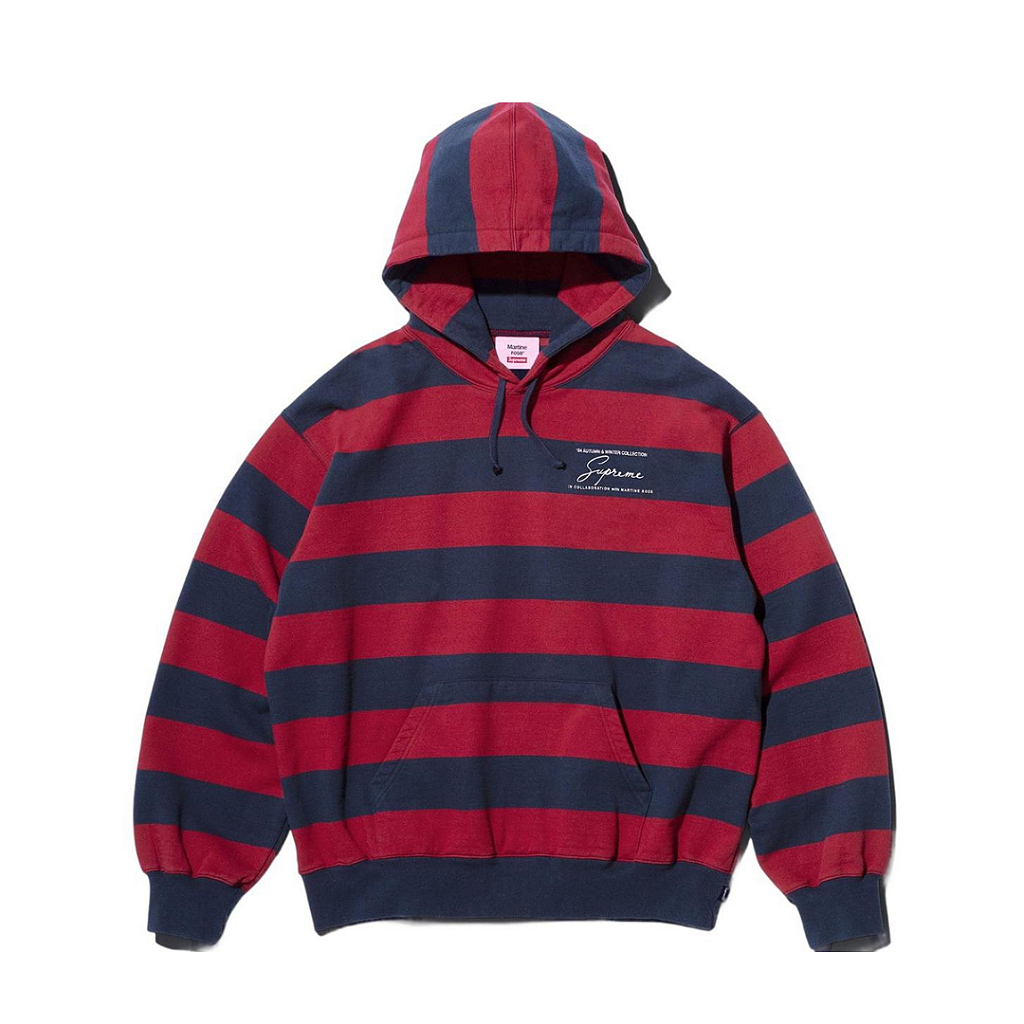 SUPREME x MARTINE ROSE - Moletom Stripe 