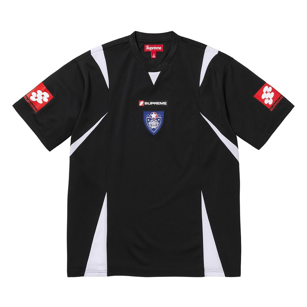 SUPREME - Camiseta Crest Soccer Jersey 