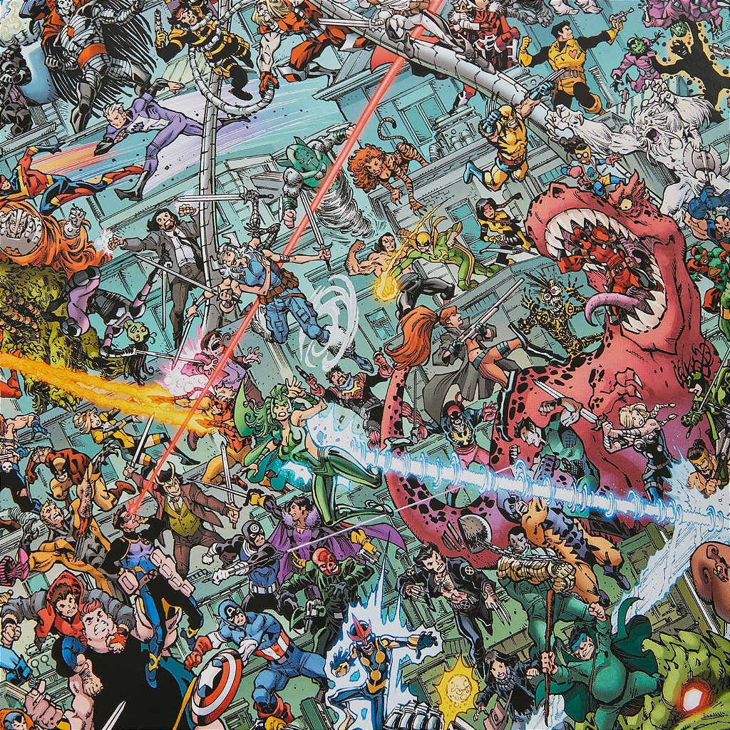 ポスター Marvel | Kith Cinematic Universe Poster KITH x MARVEL - Poster Cinematic Universe 