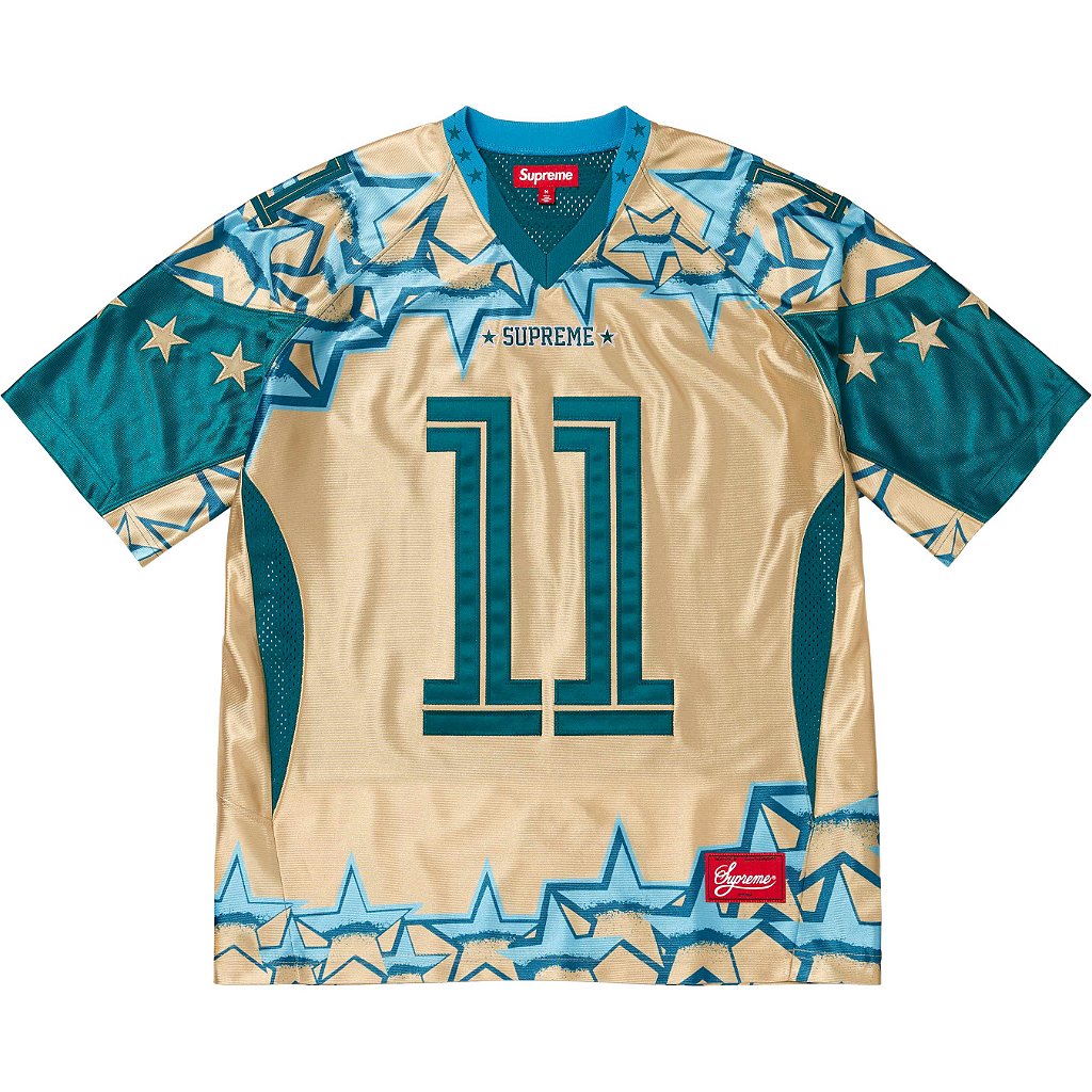 SUPREME - Camisa Jersey Stars Football SS25 