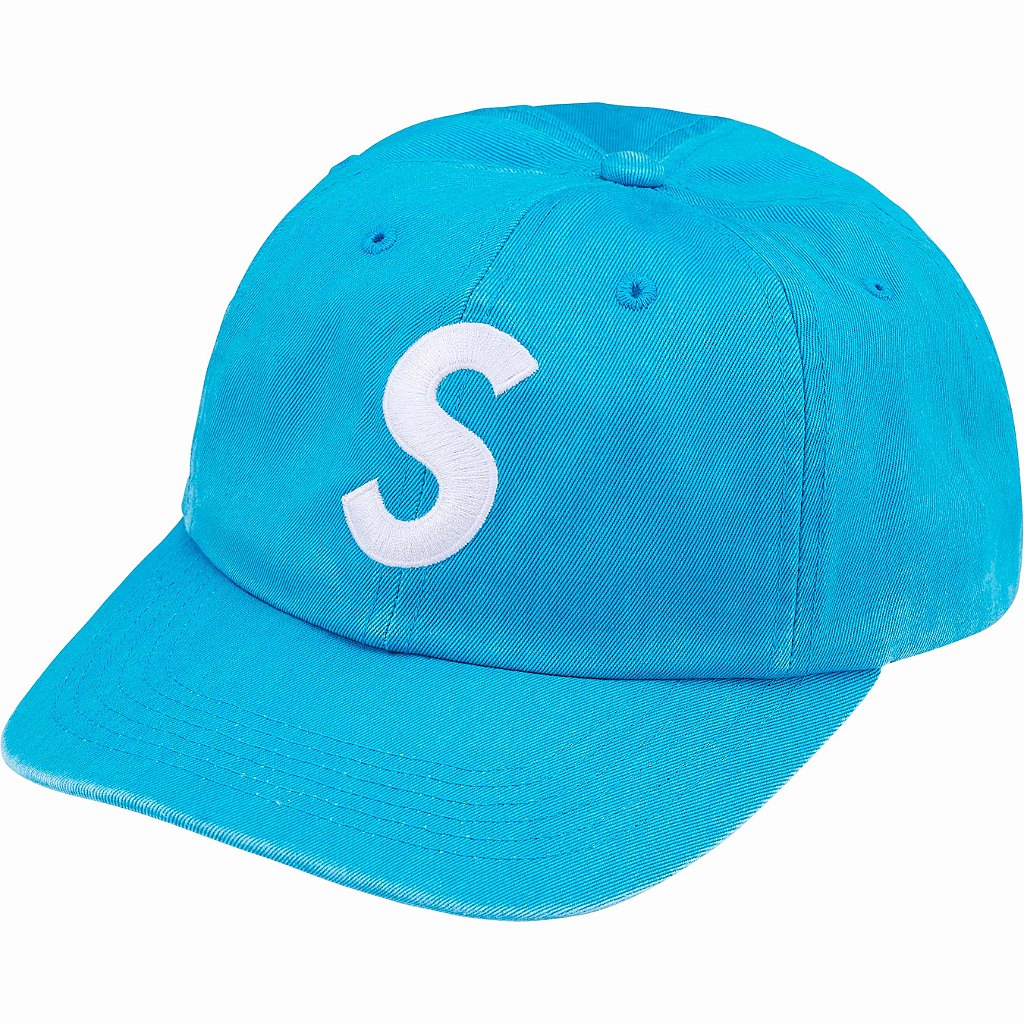 SUPREME - Boné 6-Panel Pigment Coated S Logo SS25 