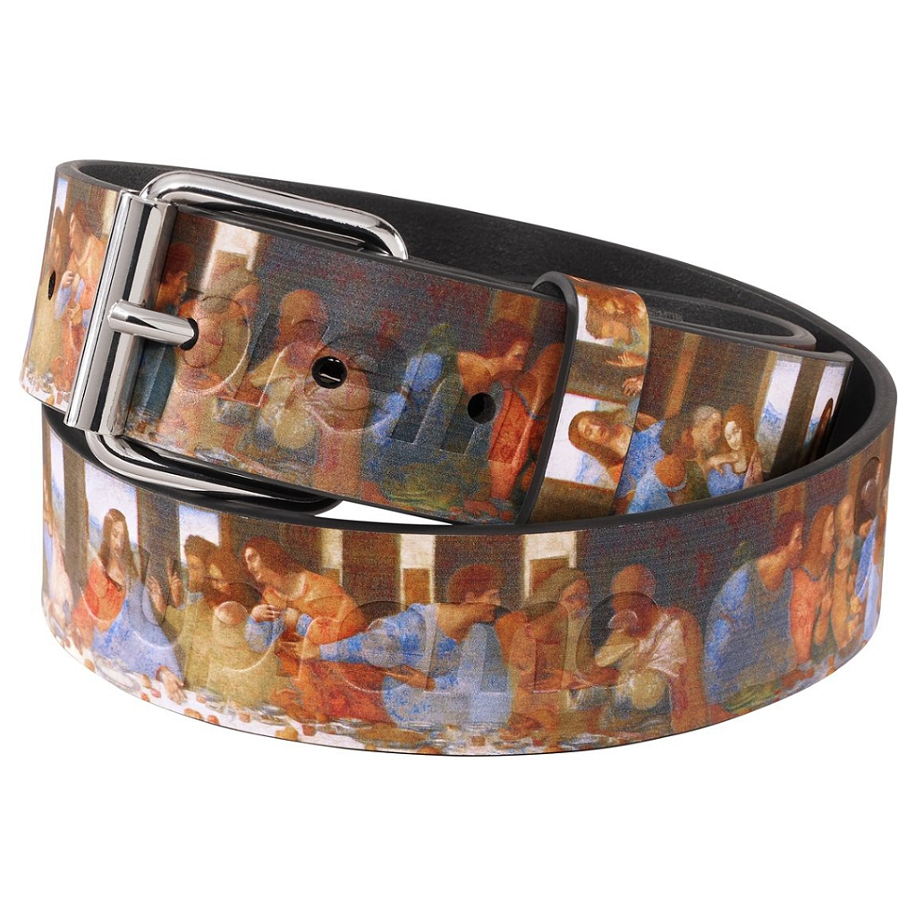 SUPREME - Cinto Last Supper Leather 