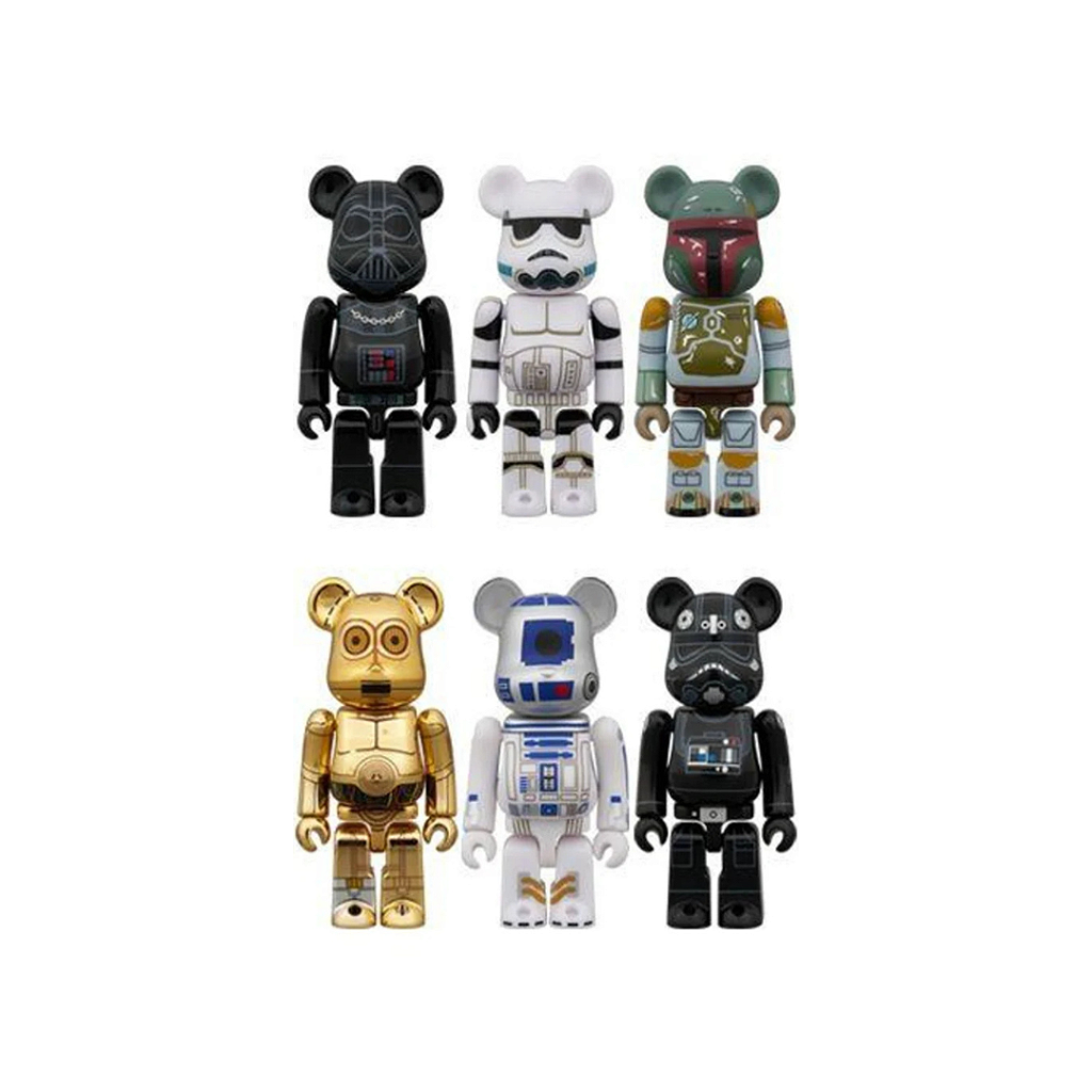MEDICOM TOY - Boneco Bearbrick Chase Star Wars Series Blind Box