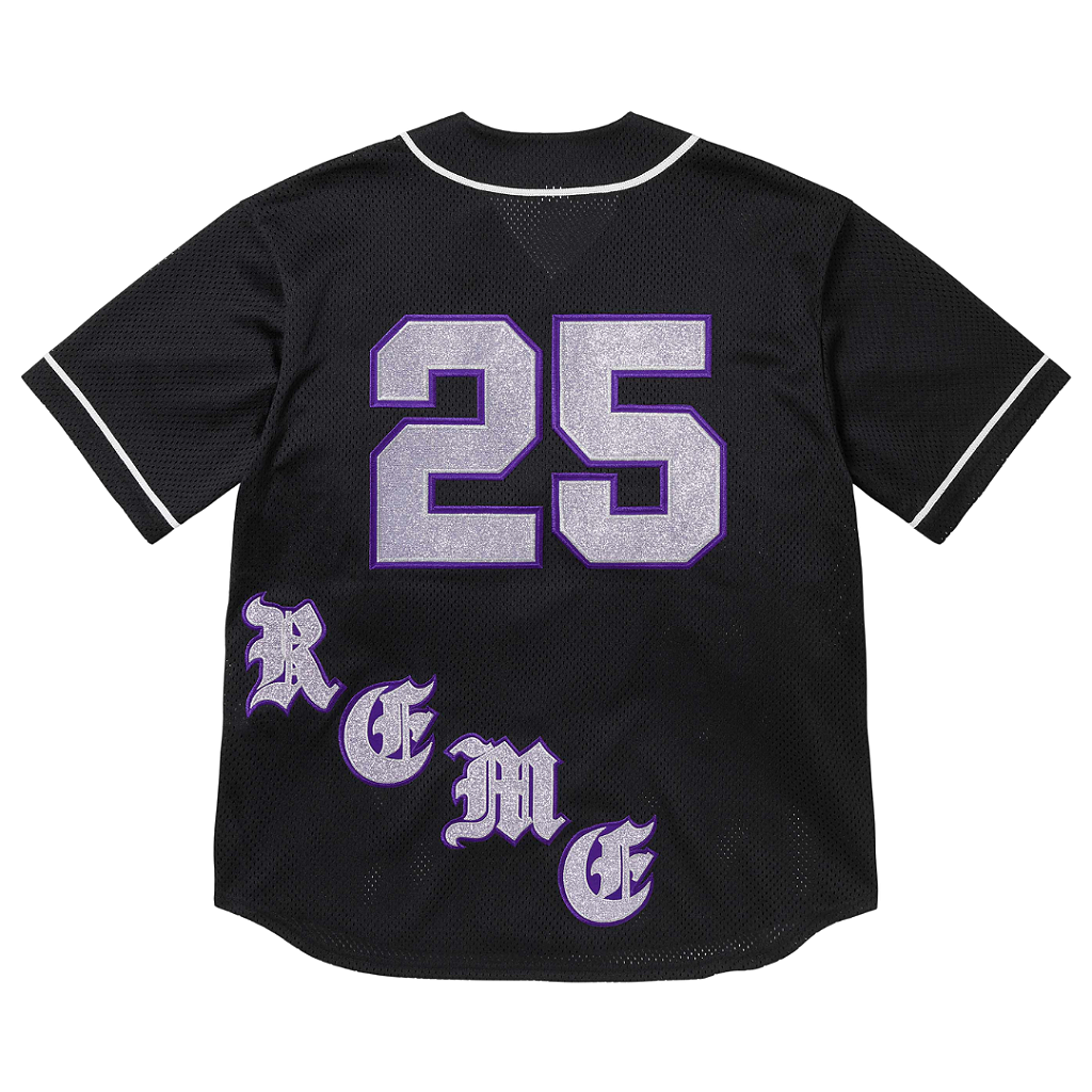 SUPREME - Camisa Jersey Old English Baseball 