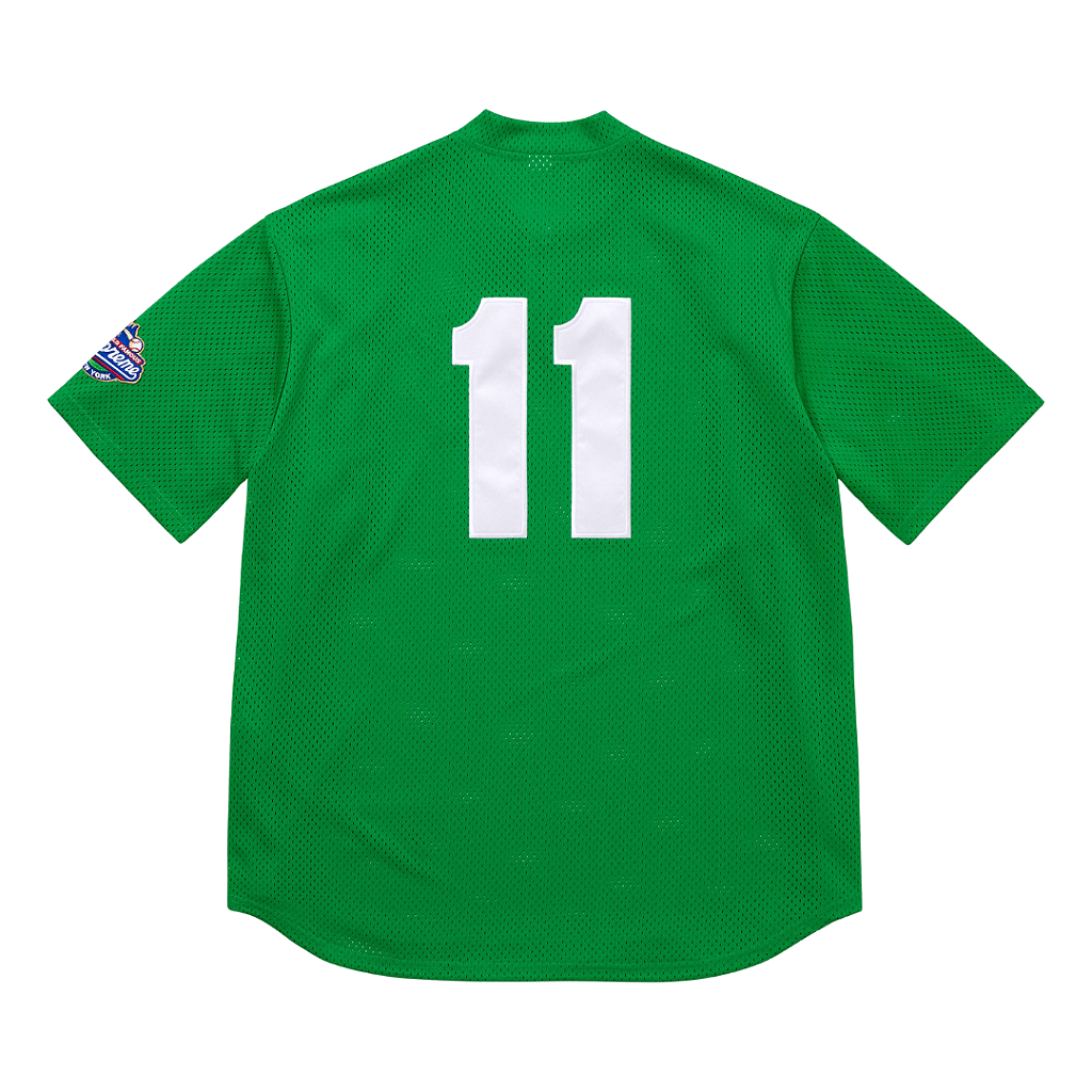 SUPREME - Camisa Jersey S Logo Baseball Henley 