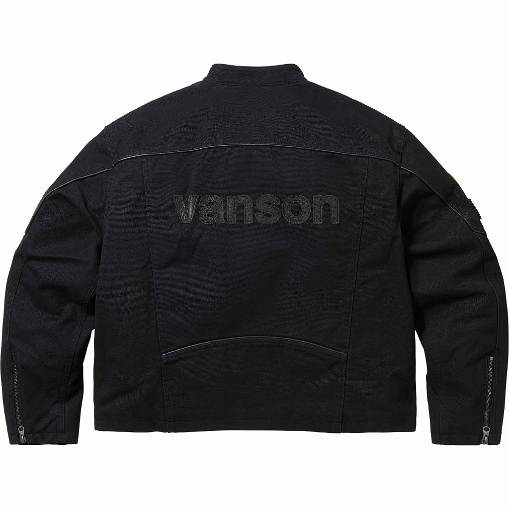 ジャケット・アウター Supreme Vanson leathers codura cotton jk SUPREME x VANSON LEATHERS - Jaqueta Cordura Cotton 
