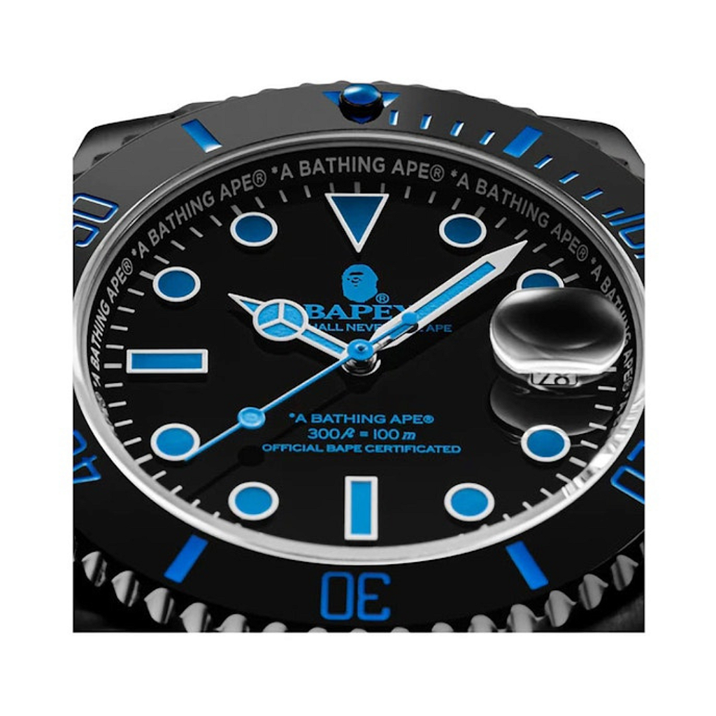 BAPE - Relógio A Bathing Ape Type 1 Bapex 