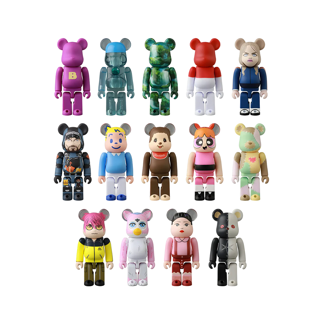 MEDICOM TOY - Boneco Bearbrick 100% Series 50 Blind Box -NOVO