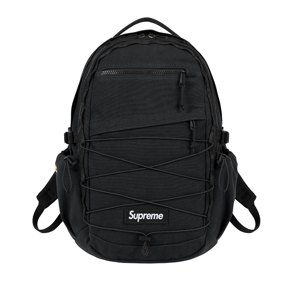 【poro】Supreme 20SS Bag Pack Supreme Backpack (SS20) Black - SS20 - US