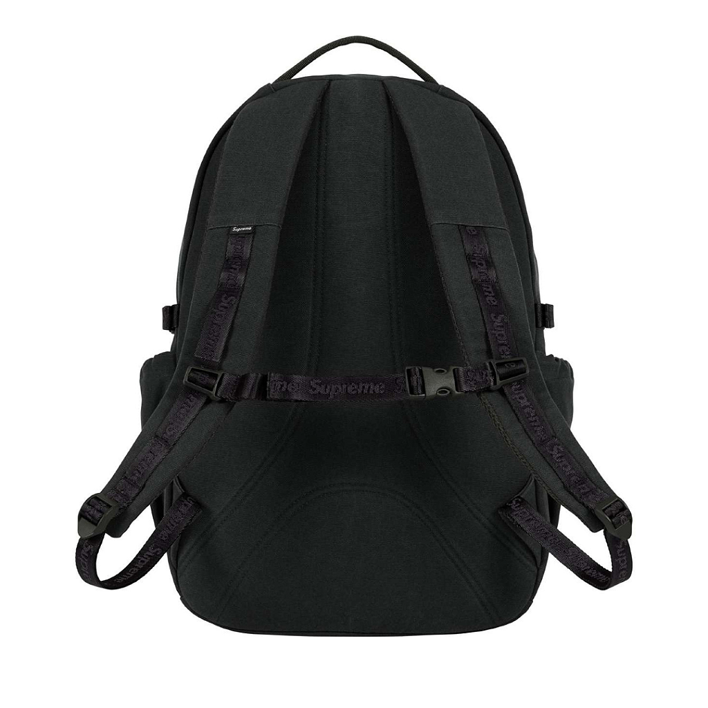 SS25 バックパック リュック supreme ブラック 黒 week1 SUPREME - Mochila Logo SS25 