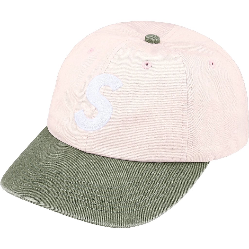 SUPREME - Boné Pigment Coated 2-Tone S Logo 