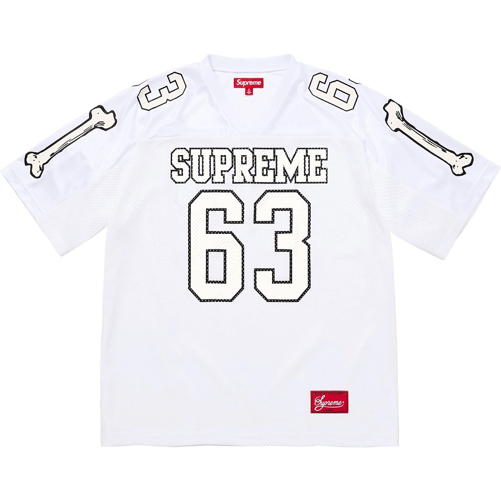 SUPREME - Camiseta Jersey Bones Football 