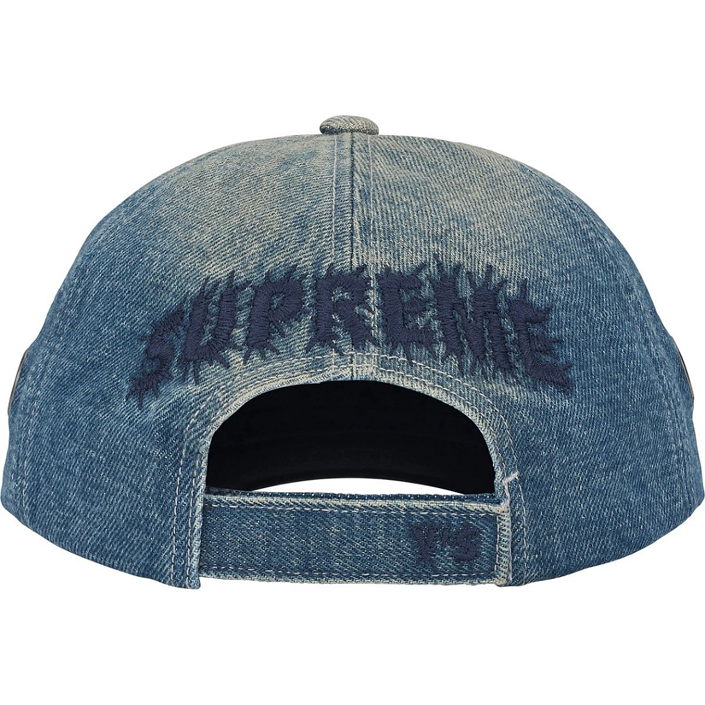 SUPREME x YOHJI YAMAMOTO - Boné Grommet 6-Panel 