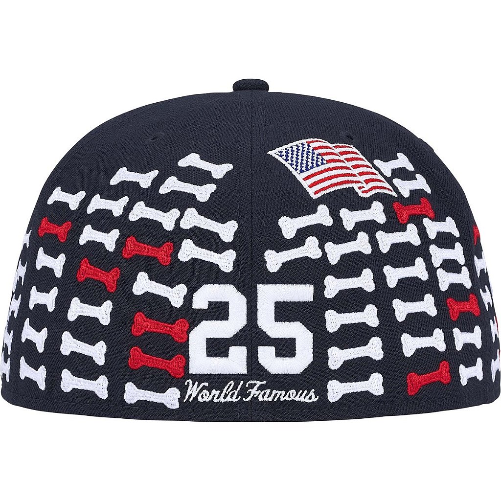 SUPREME x NEW ERA - Boné Box Logo Bones FW25 