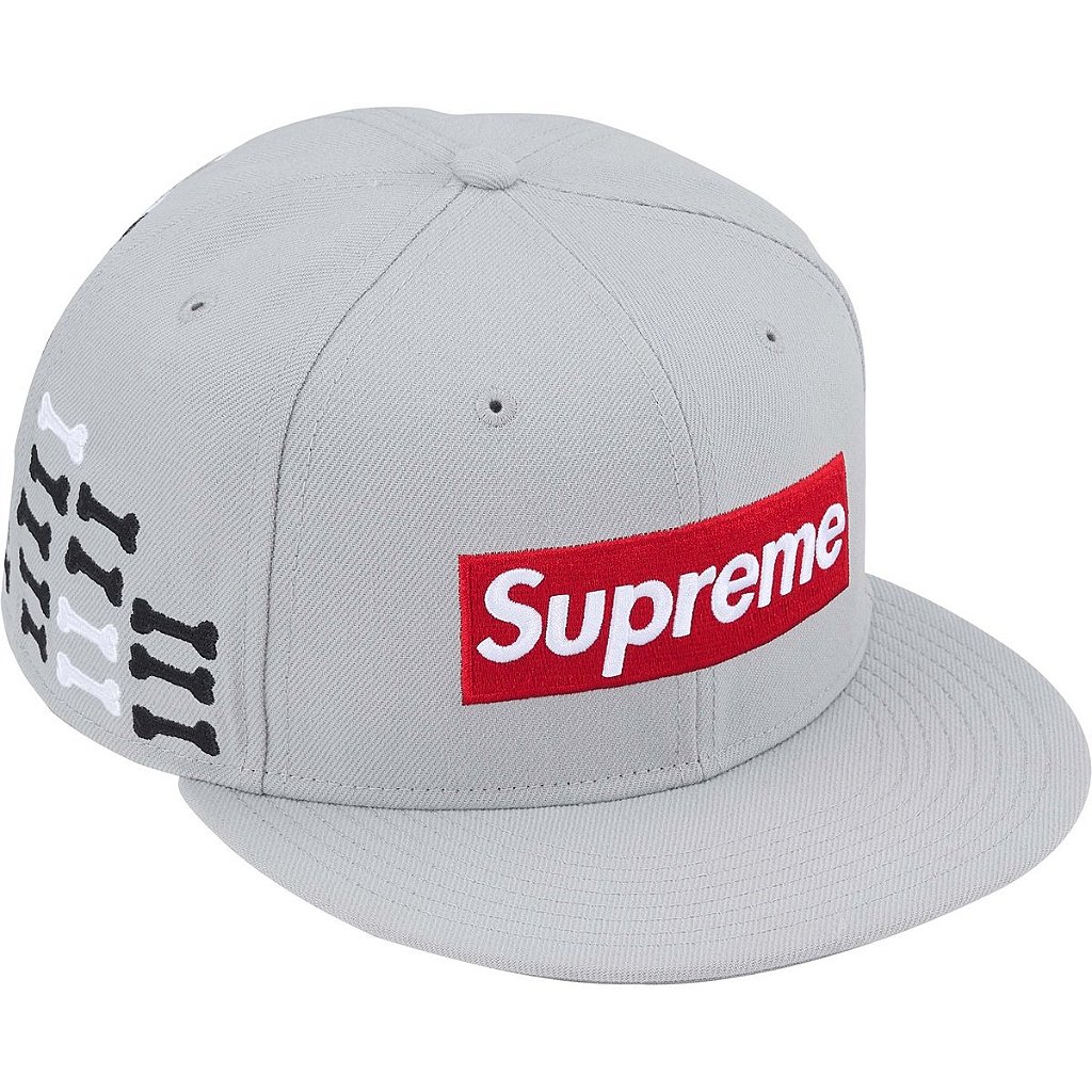 SUPREME x NEW ERA - Boné Box Logo Bones FW25 