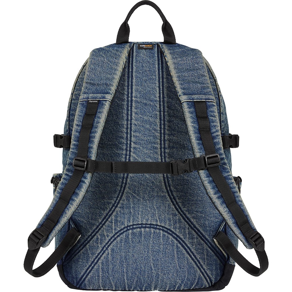 SUPREME - Mochila Denim FW25 