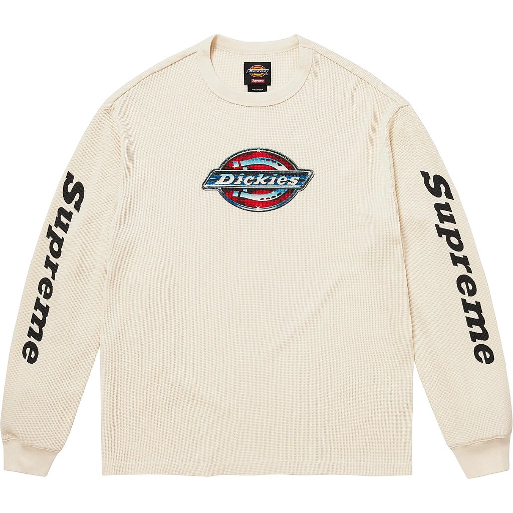 SUPREME x DICKIES - Camiseta Manga Longa Thermal 