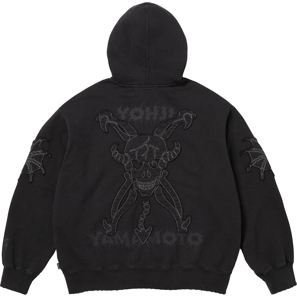 supreme パーカー【よっしー】 SUPREME x YOHJI YAMAMOTO - Moletom Zip Up 