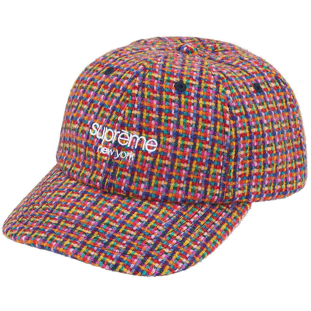 SUPREME - Boné Harris Tweed 6-Panel 