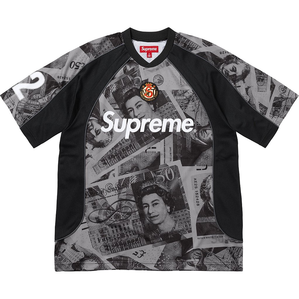 SUPREME - Camiseta Pounds Soccer Jersey 